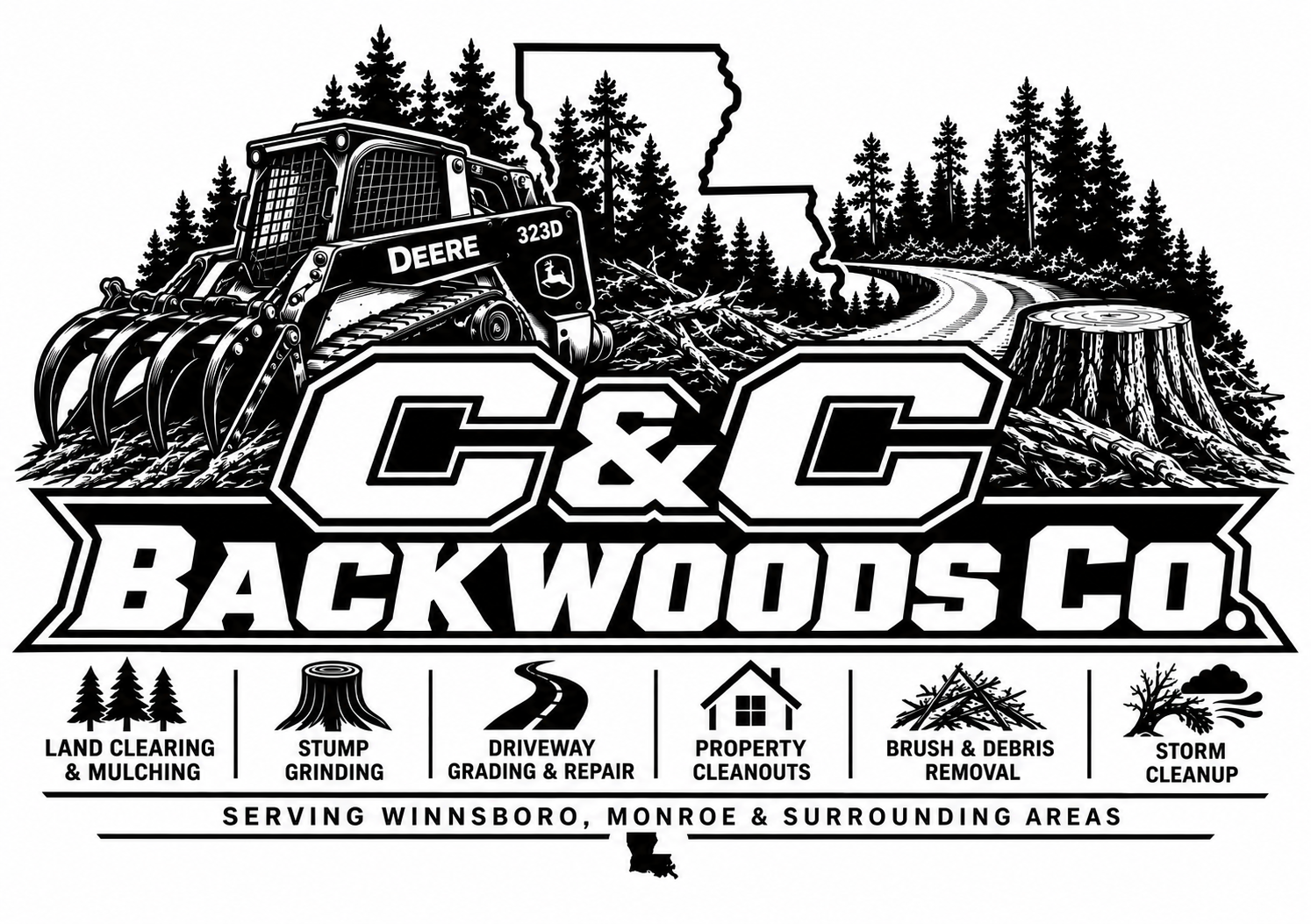 C&C Backwoods Co. service flyer